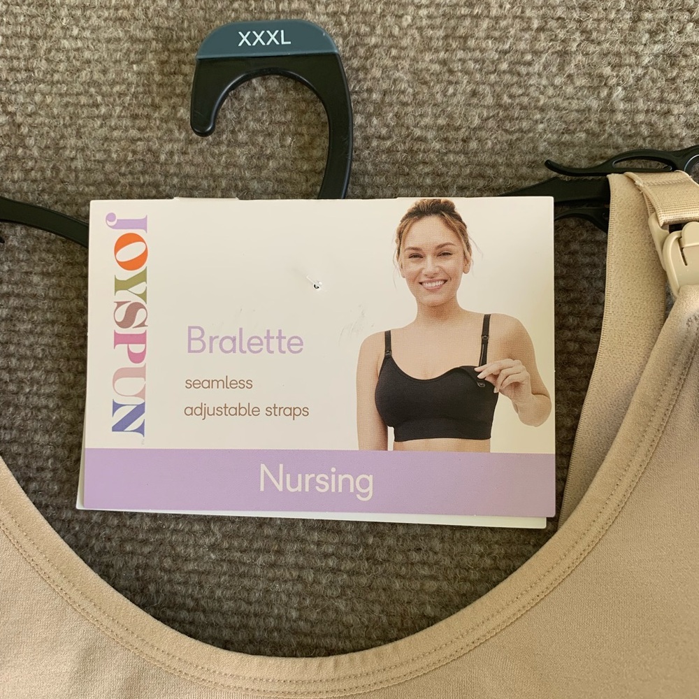 Joyspun Nursing Bralette - Beige - Picture 3 of 5
